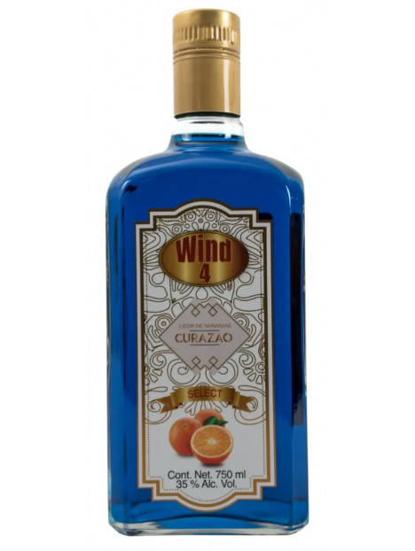 Licor Curazao Azul 4 ml
