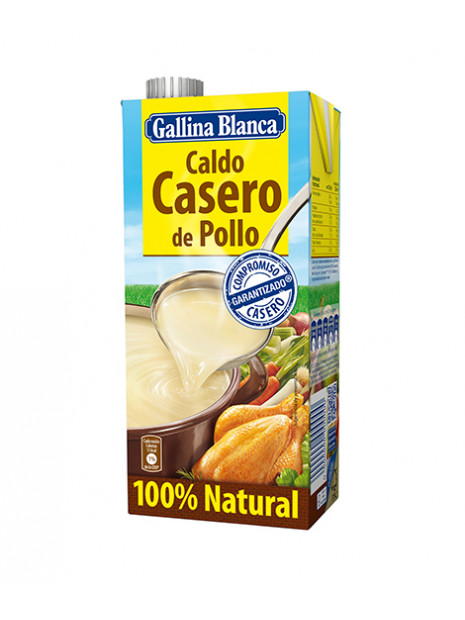 CALDO DE POLLO GALLINA BLANCA 1 L